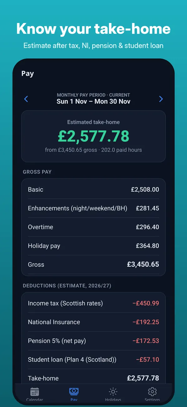 ShiftPay screenshot 3