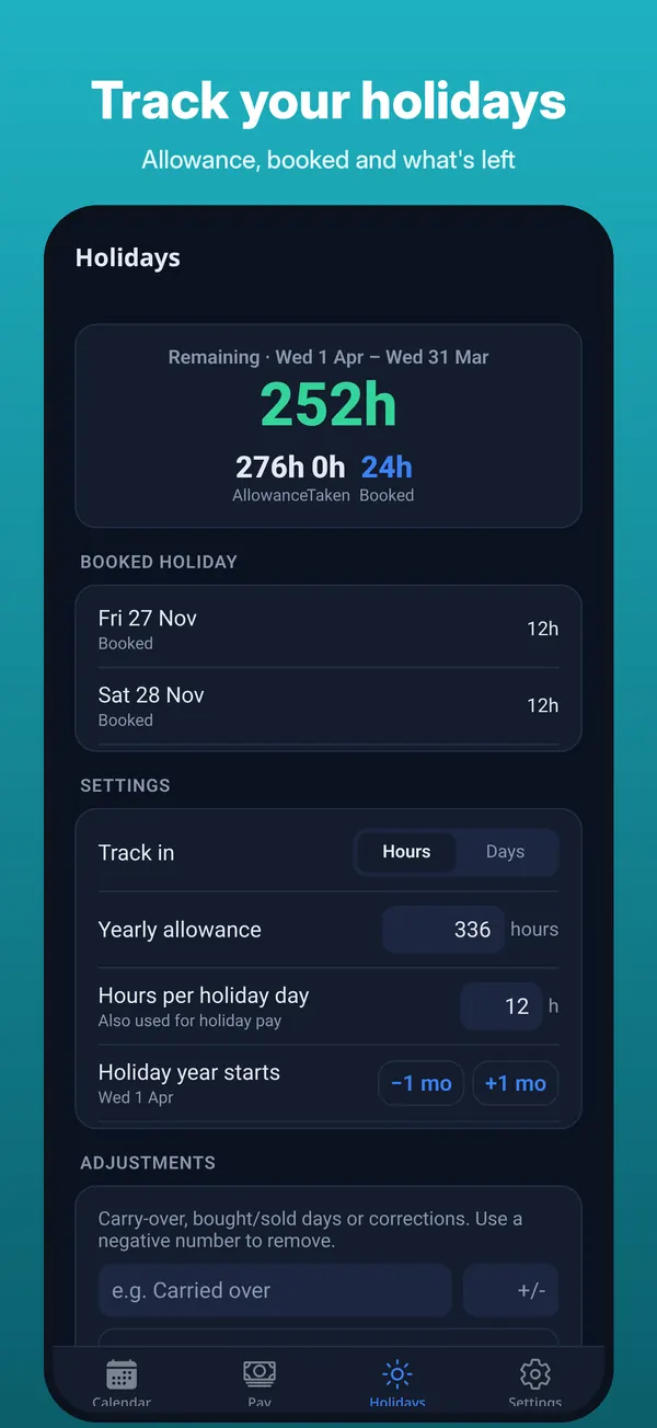 ShiftPay screenshot 4